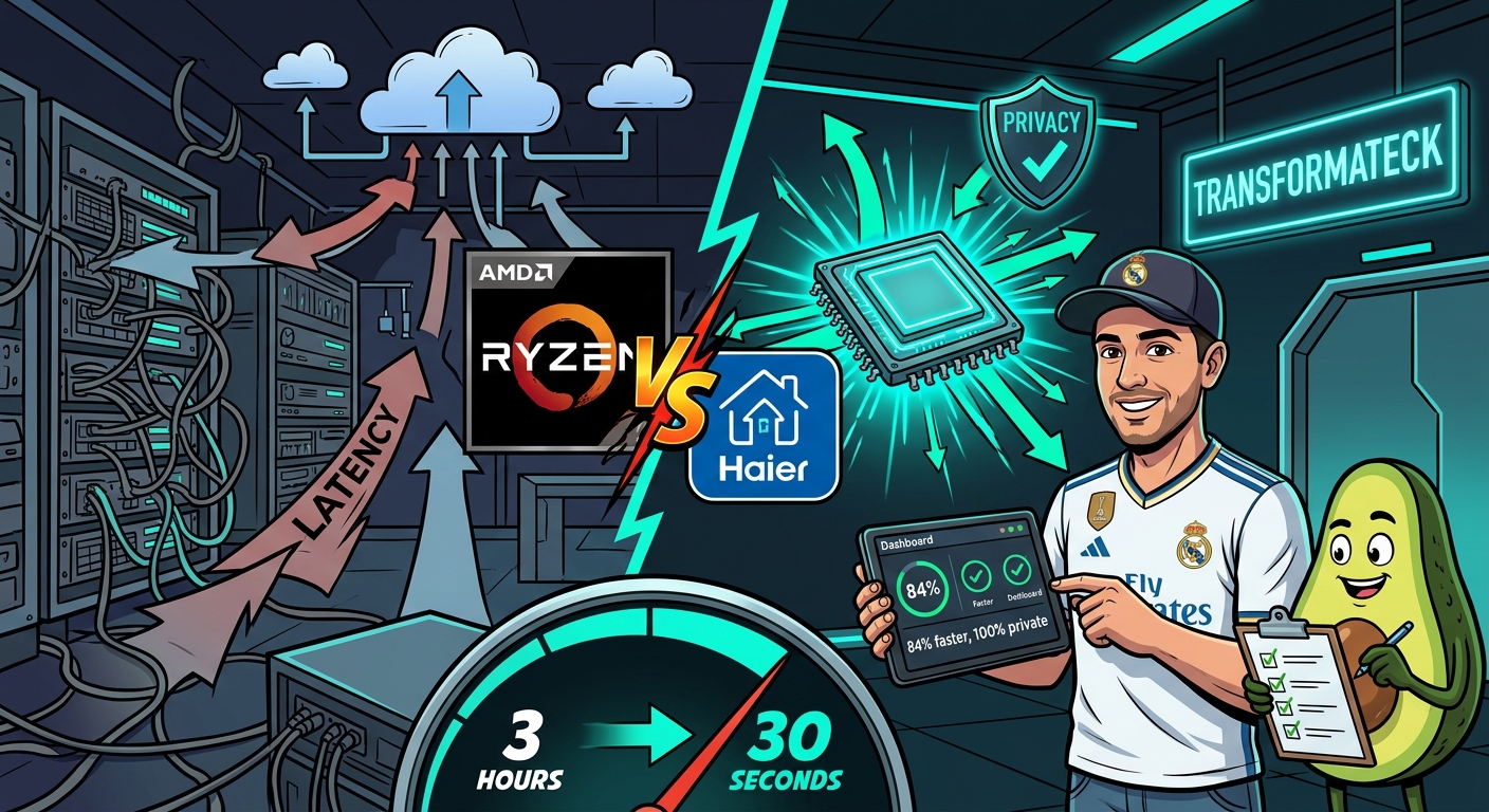 🔥 IFA 2026: AMD y Haier acaban de cambiar TODA la regla del juego del AI personal