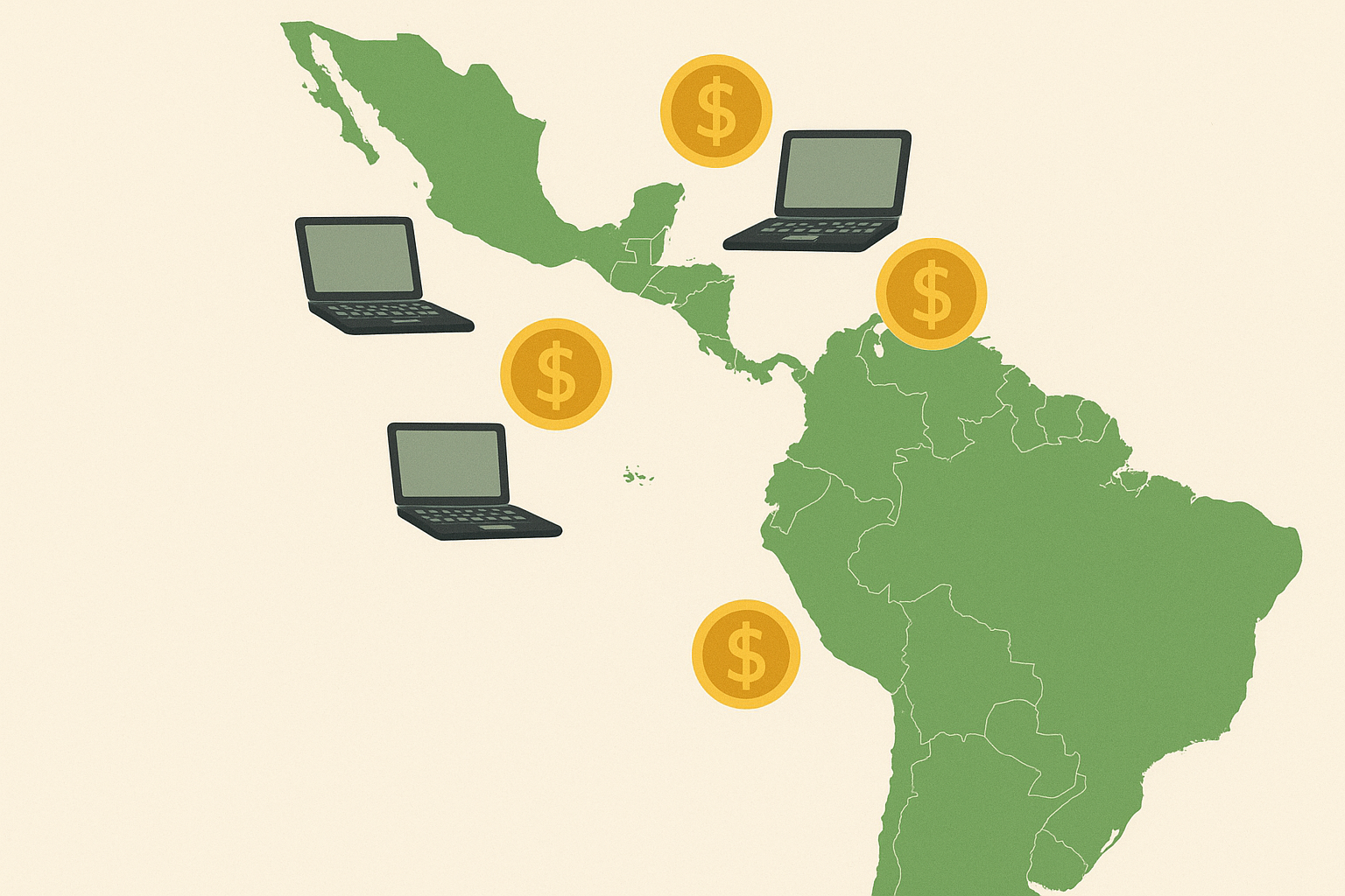 Brasil lidera en salarios remotos 2025: supera a México y Argentina